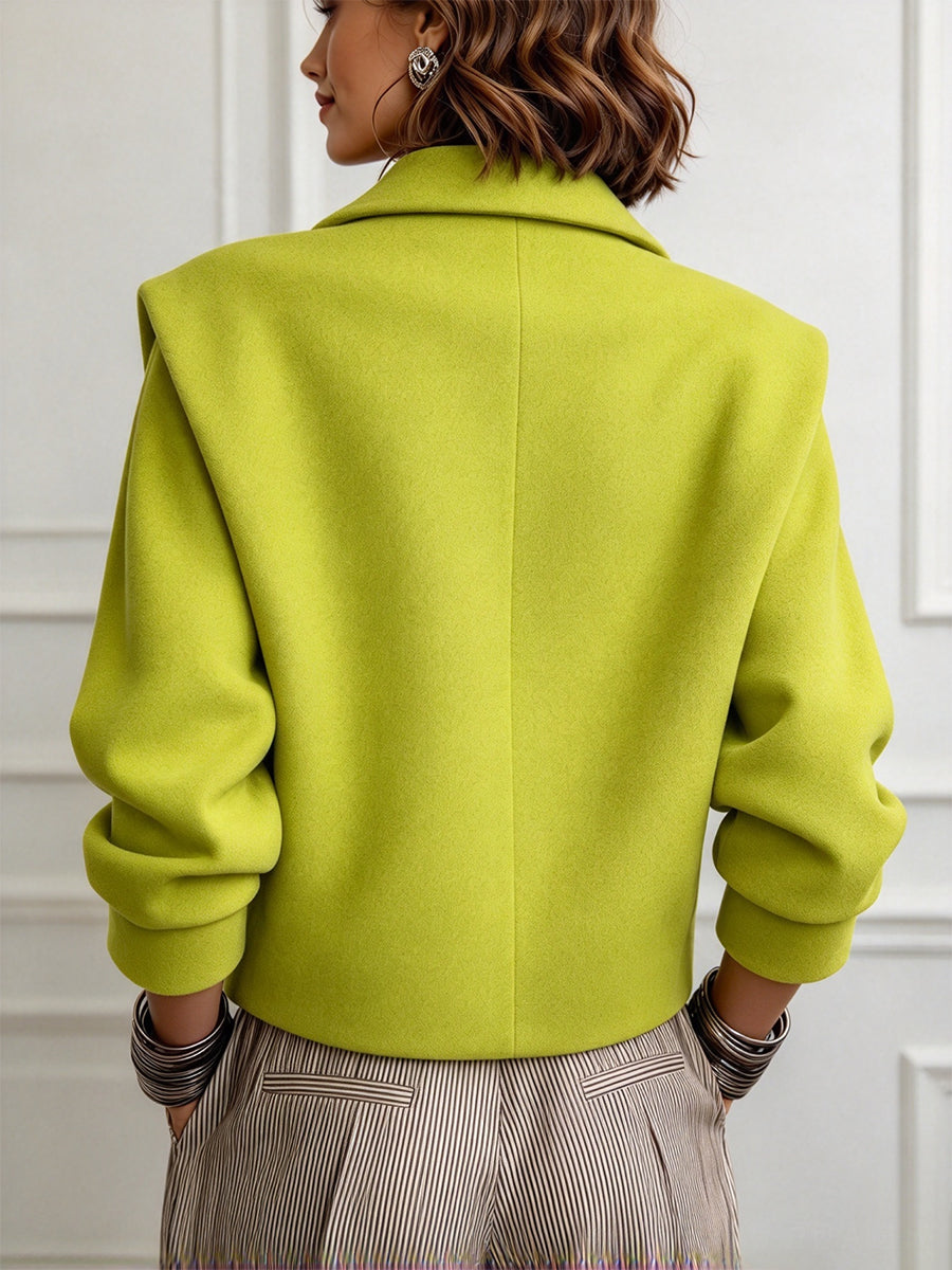 EVELYN | STATEMENT BUTTON JACKET