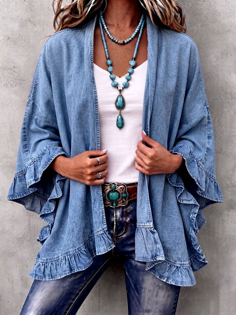 FLORENCE | RELAXED OPEN-FRONT CARDIGAN