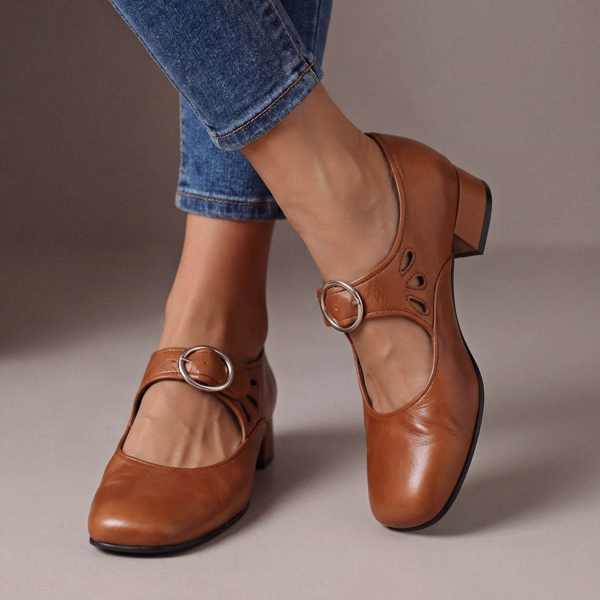 NANCY | ELEGANT MARY JANE HEELS