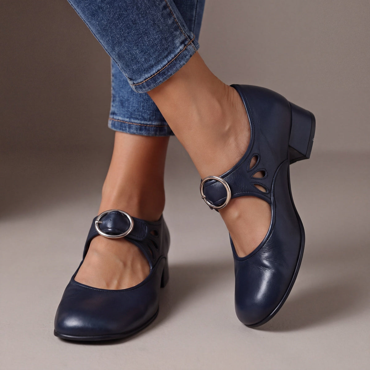 NANCY | ELEGANT MARY JANE HEELS