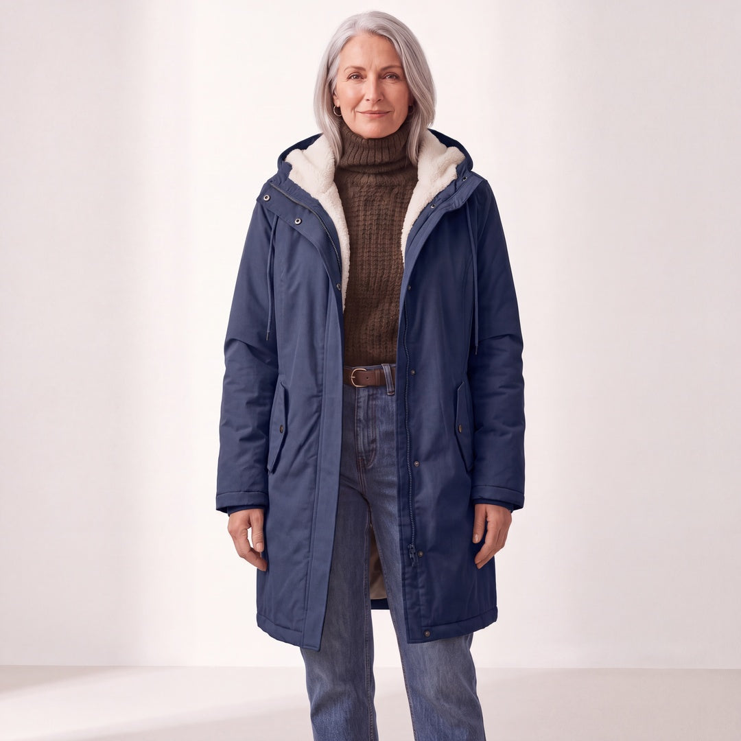 MARION | COSY HOODED LONGLINE COAT