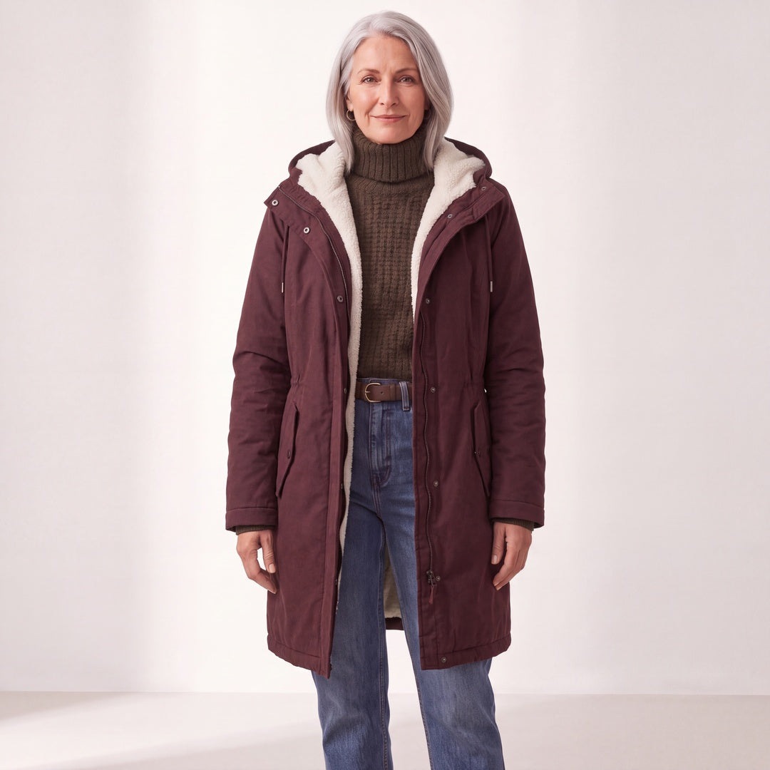 MARION | COSY HOODED LONGLINE COAT