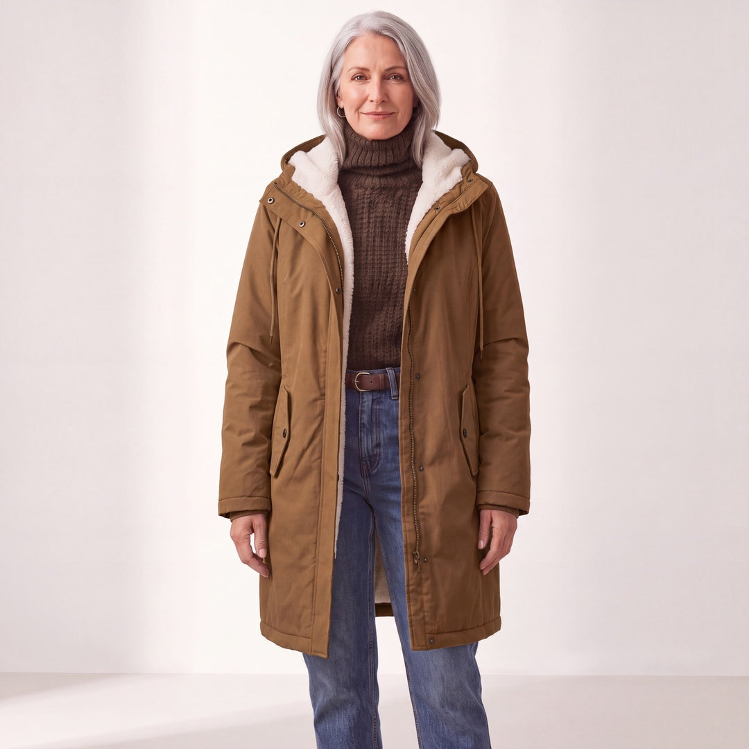 MARION | COSY HOODED LONGLINE COAT