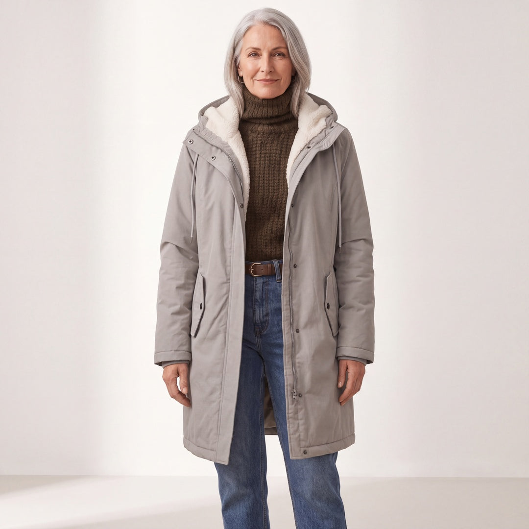MARION | COSY HOODED LONGLINE COAT