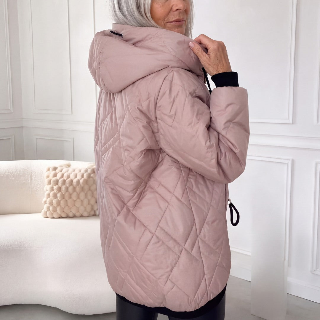 ISABELLE | QUILTED HOODED JACKET