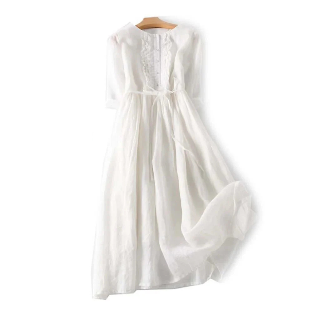 NADÈGE | FEATHERLIGHT MAXI DRESS