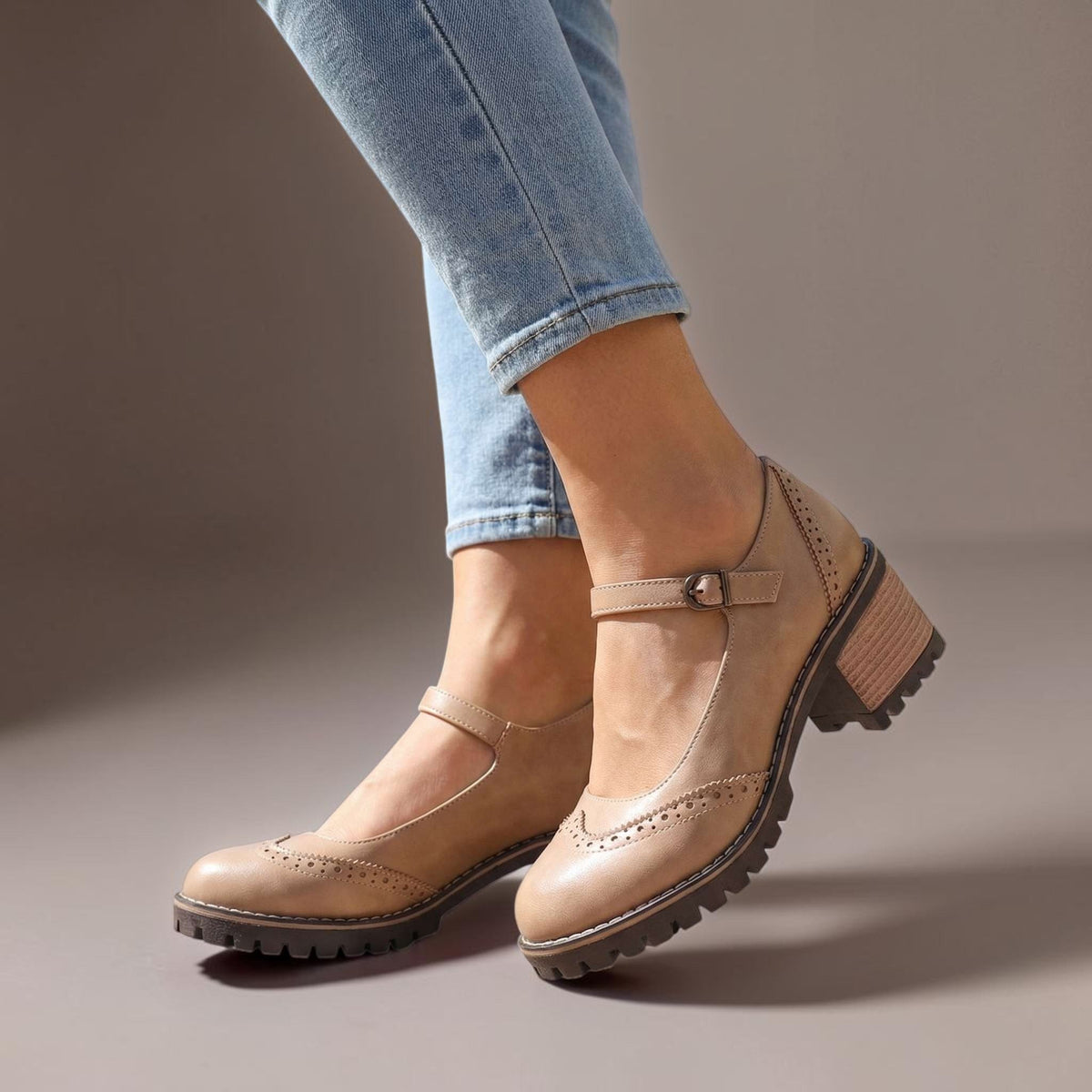 ROSIE | CLASSIC MARY JANE BLOCK HEELS