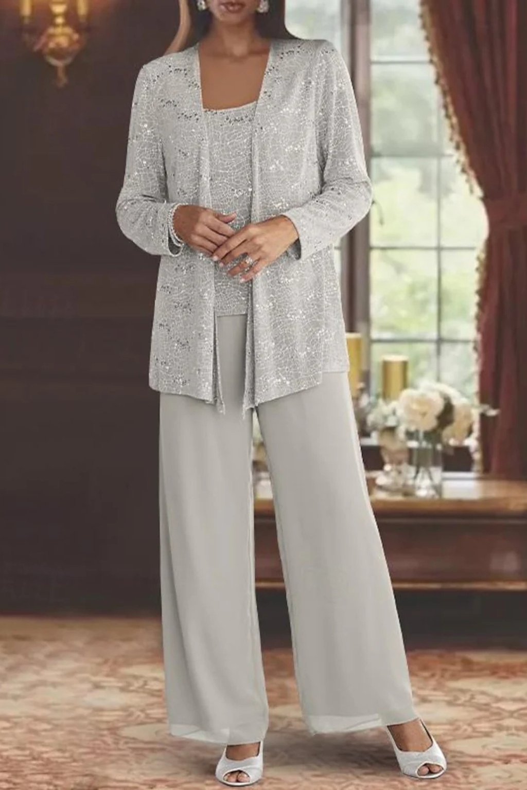 LUNA | ELEGANT THREE-PIECE TROUSER SET
