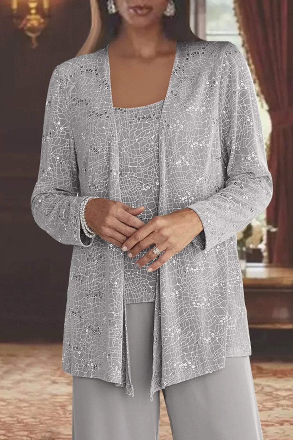 LUNA | ELEGANT THREE-PIECE TROUSER SET