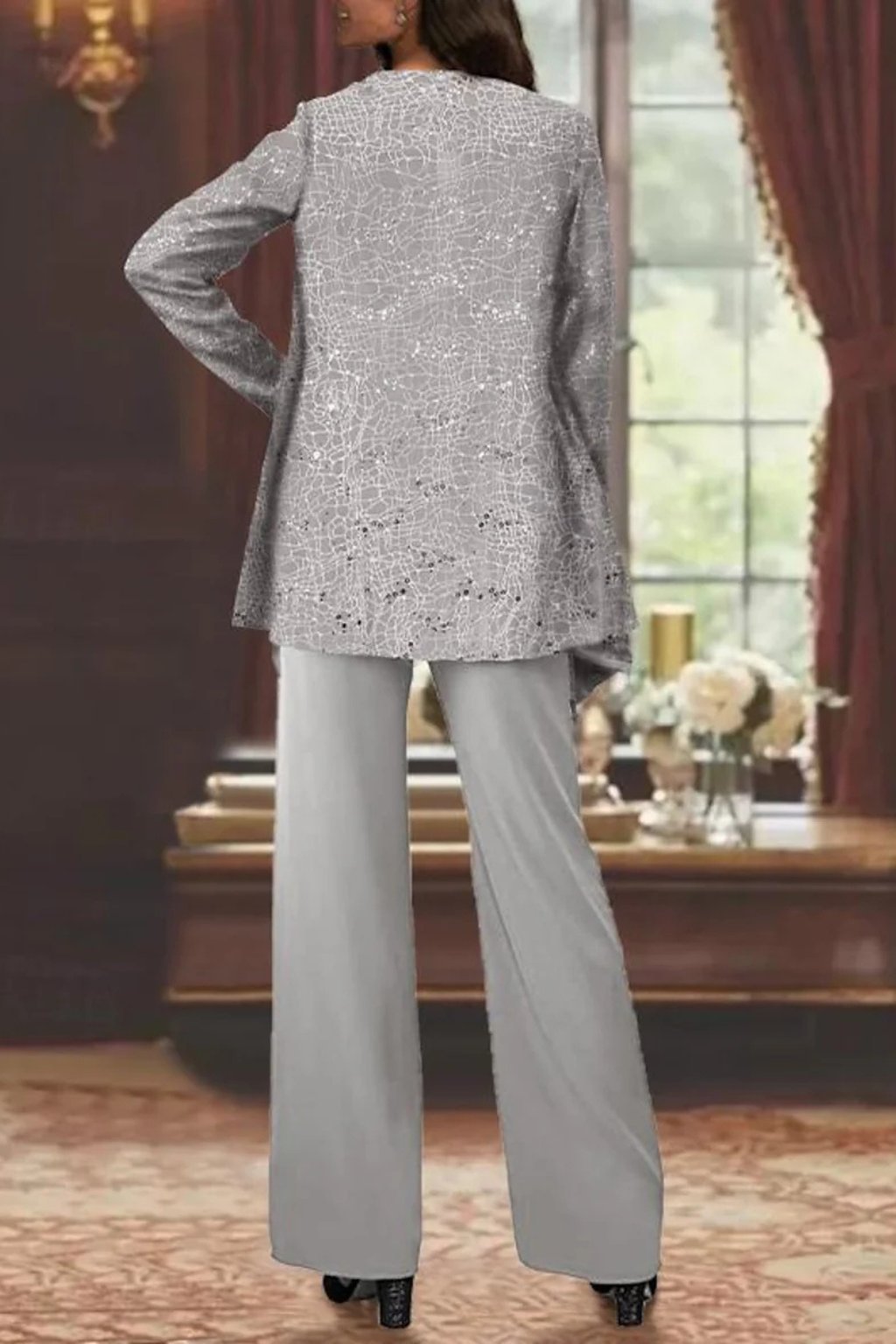 LUNA | ELEGANT THREE-PIECE TROUSER SET