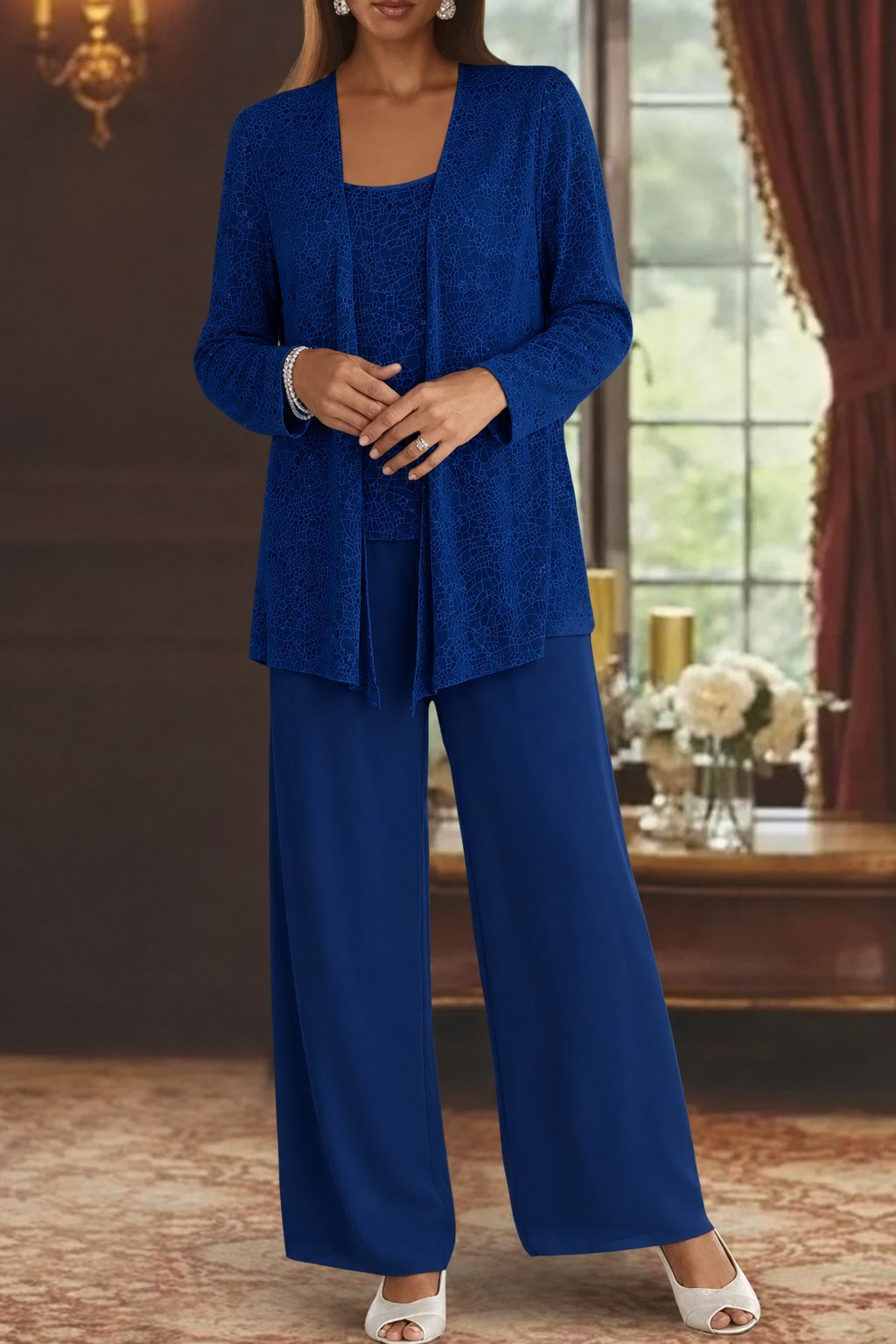 LUNA | ELEGANT THREE-PIECE TROUSER SET
